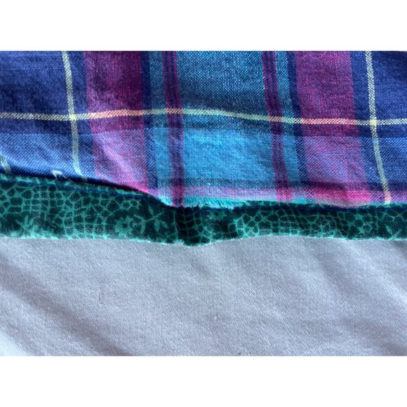 Vintage Quilt 38”x39” Bow Tie Shirt Pattern Cutter - Picture 8 of 11